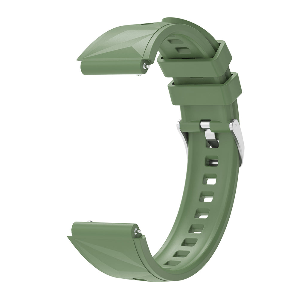 Huawei Watch GT5 41mm Zore KRD-129 Silicone Band Strap Green