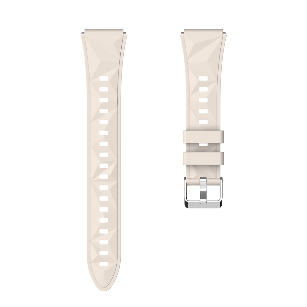 Huawei Watch GT5 41mm Zore KRD-129 Silicone Band Strap White
