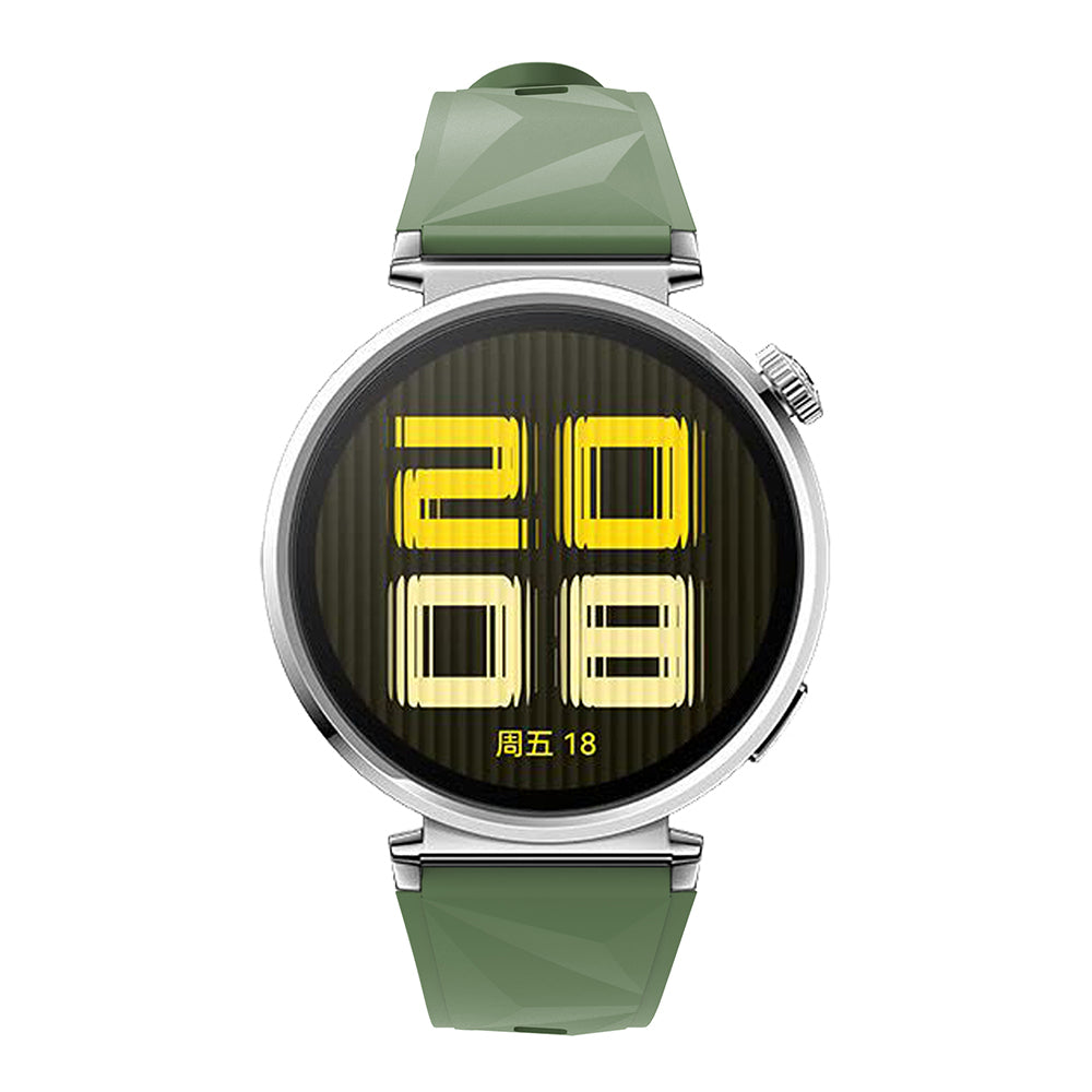 Huawei Watch GT5 41mm Zore KRD-129 Silicone Band Strap Green