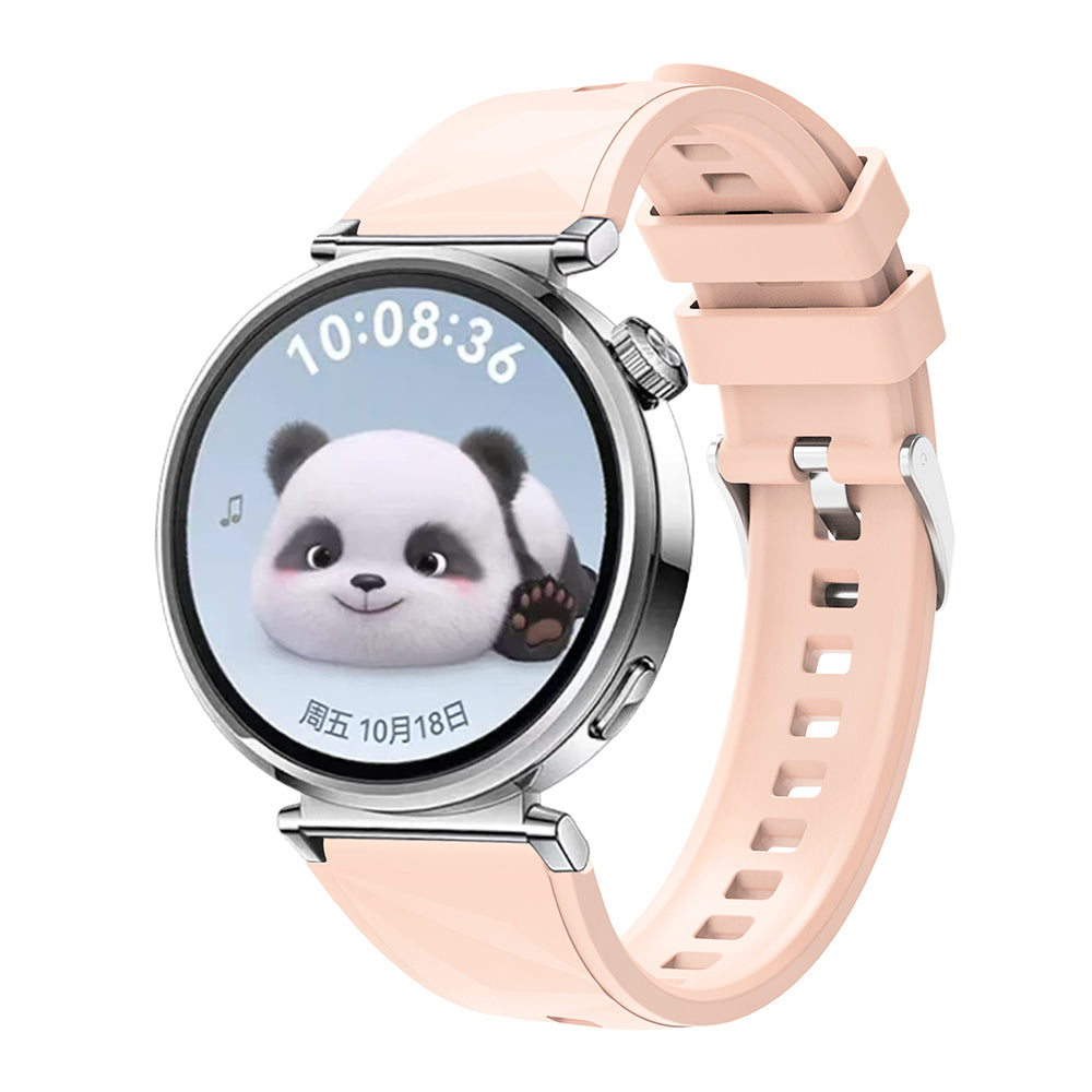 Huawei Watch GT5 41mm Zore KRD-129 Silicone Band Strap Pink