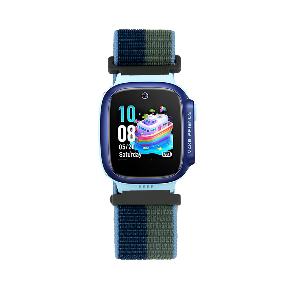 Huawei Watch GT5 Pro 42mm Zore KRD-03 Children's Mesh Strap Navy Blue-Green