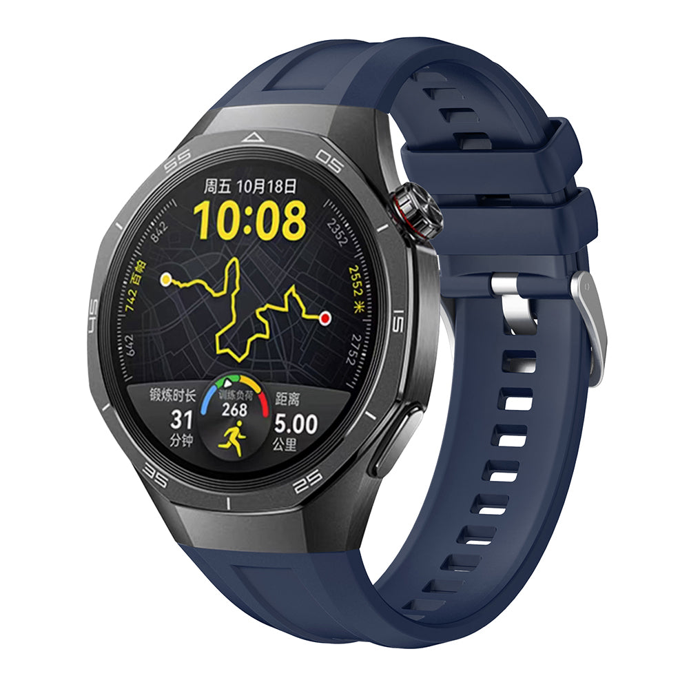 Huawei Watch GT5 Pro 46mm Zore KRD-130 Silicone Band Strap Gray