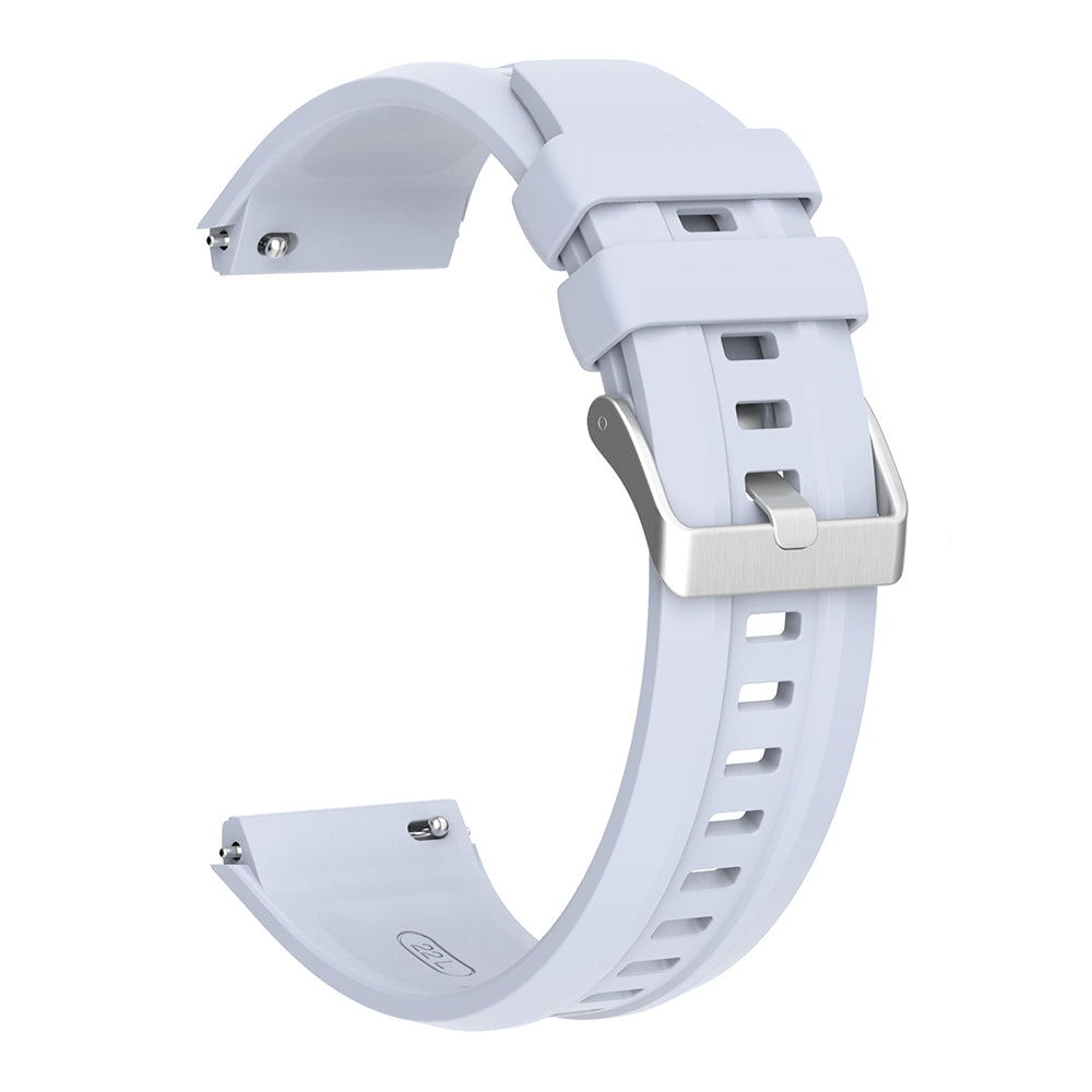 Huawei Watch GT5 Pro 46mm Zore KRD-130 Silicone Band Strap Starlight
