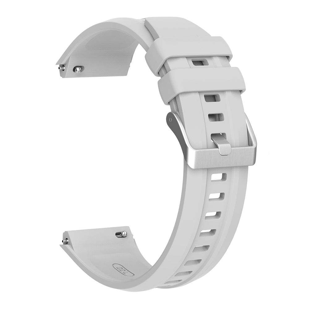 Huawei Watch GT5 Pro 46mm Zore KRD-130 Silicone Band Strap White
