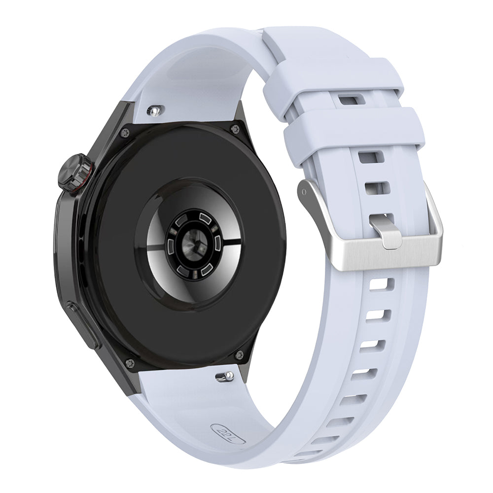 Huawei Watch GT5 Pro 46mm Zore KRD-130 Silicone Band Strap White