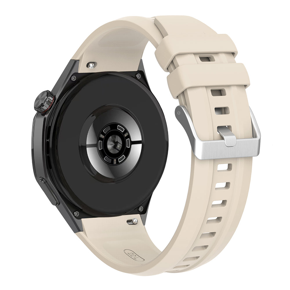 Huawei Watch GT5 Pro 46mm Zore KRD-130 Silicone Band Strap Gray
