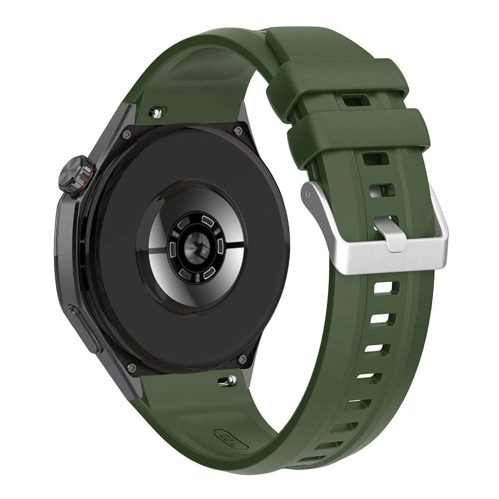 Huawei Watch GT5 Pro 46mm Zore KRD-130 Silicone Band Strap Gray