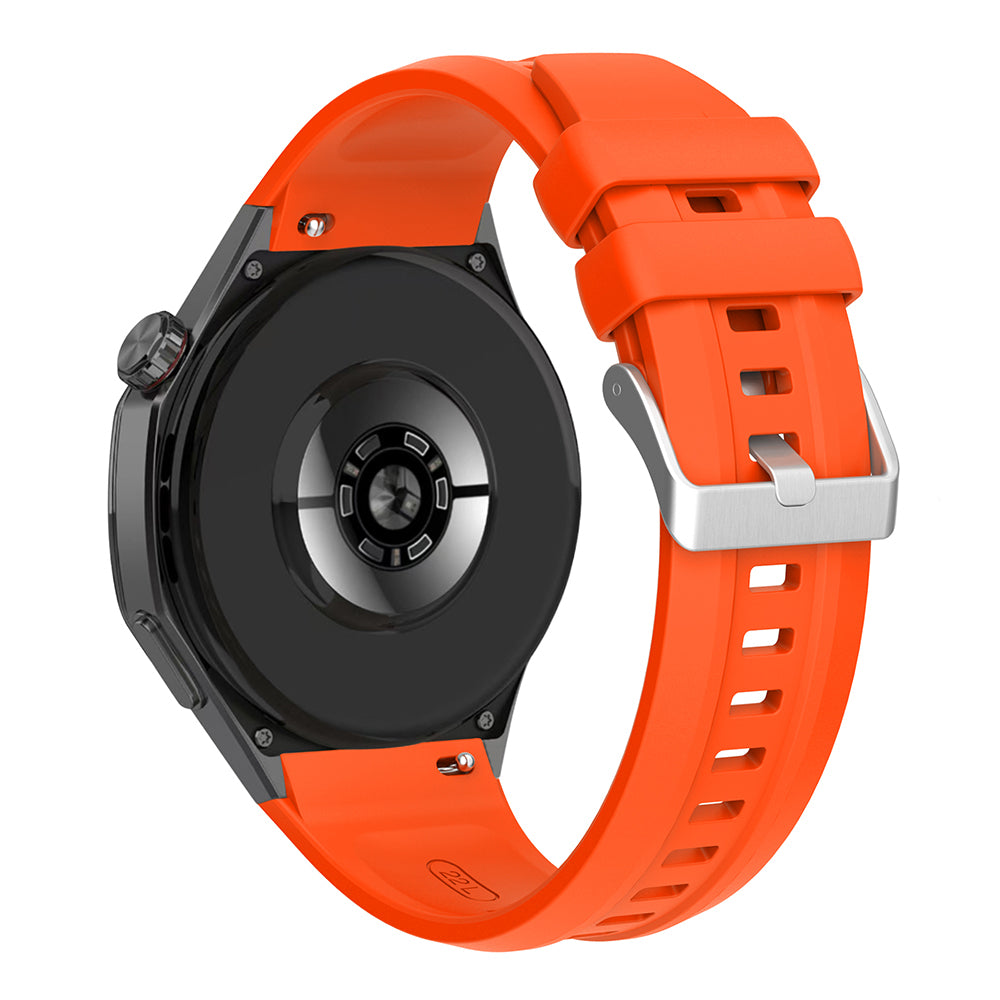 Huawei Watch GT5 Pro 46mm Zore KRD-130 Silicone Band Strap Starlight