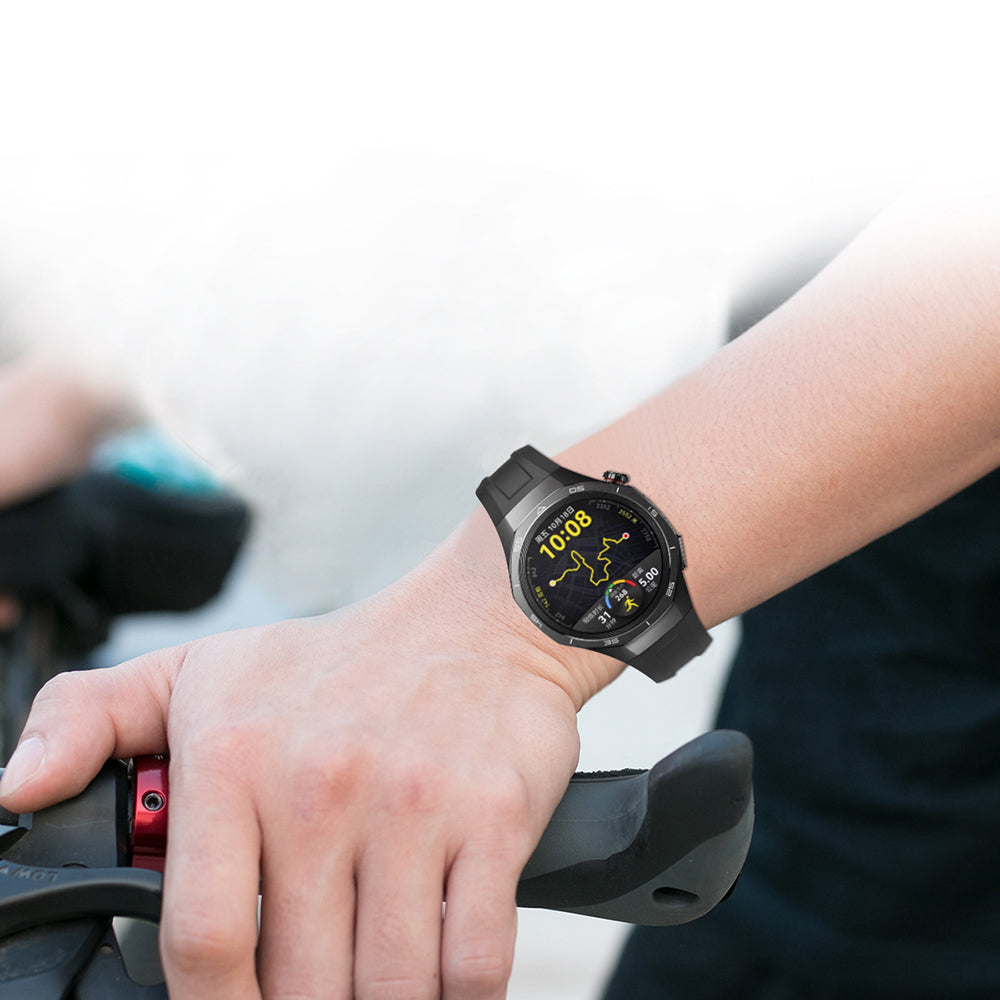 Huawei Watch GT5 Pro 46mm Zore KRD-130 Silicone Band Strap Starlight
