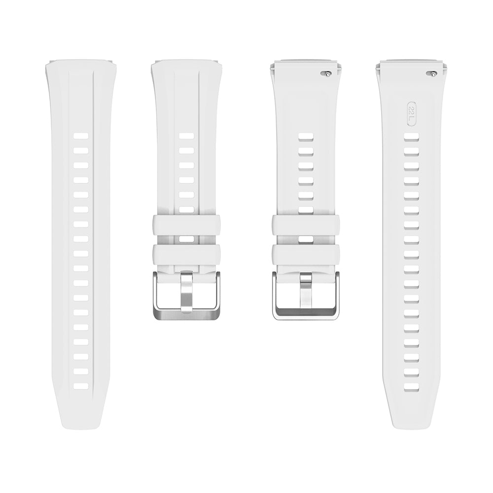 Huawei Watch GT5 Pro 46mm Zore KRD-130 Silicone Band Strap Starlight
