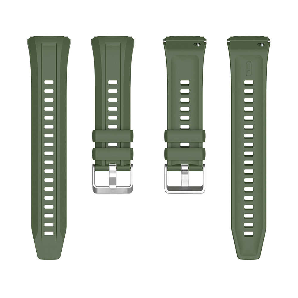 Huawei Watch GT5 Pro 46mm Zore KRD-130 Silicone Band Strap Starlight