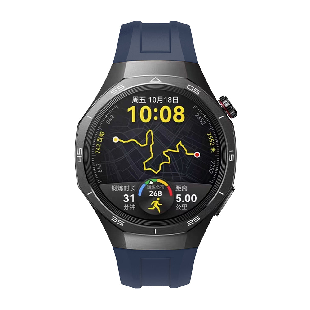 Huawei Watch GT5 Pro 46mm Zore KRD-130 Silicone Band Strap Starlight