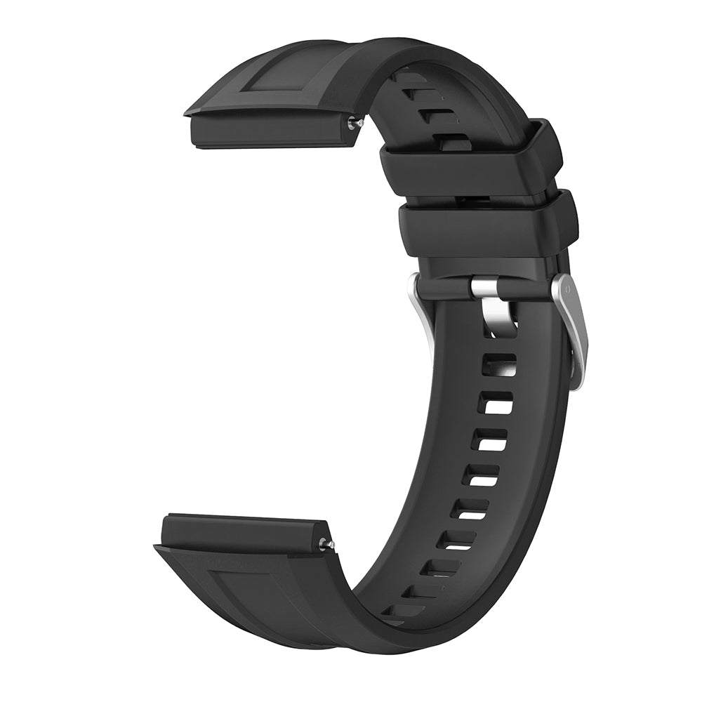 Huawei Watch GT5 Pro 46mm Zore KRD-130 Silicone Band Strap Gray