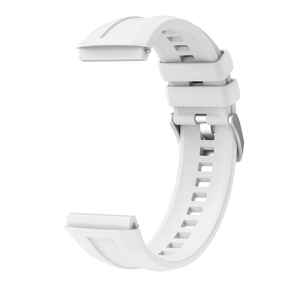 Huawei Watch GT5 Pro 46mm Zore KRD-130 Silicone Band Strap Starlight