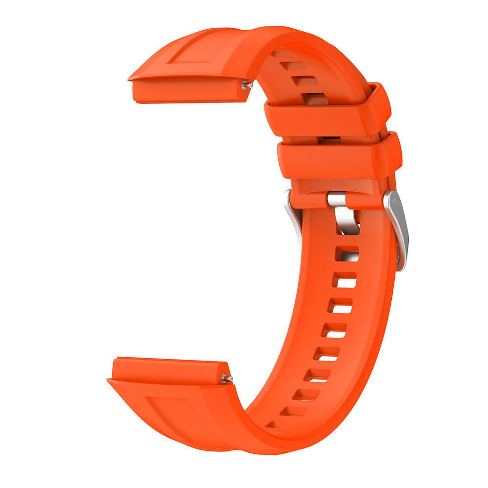 Huawei Watch GT5 Pro 46mm Zore KRD-130 Silicone Band Strap Orange