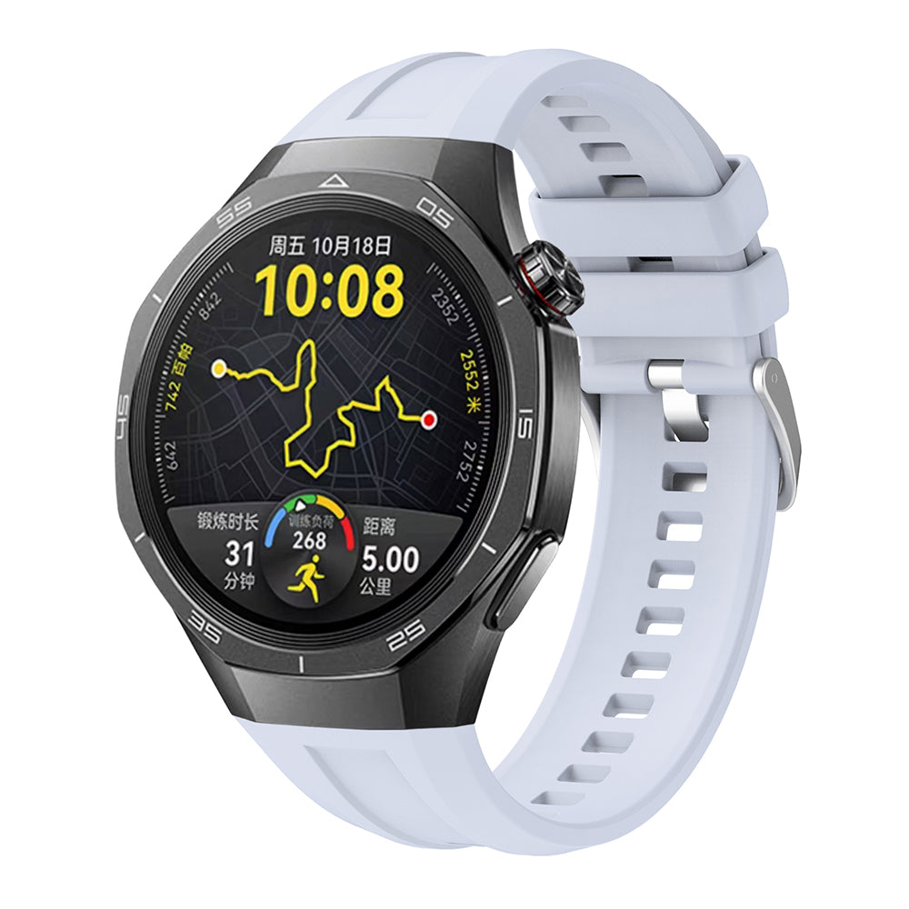 Huawei Watch GT5 Pro 46mm Zore KRD-130 Silicone Band Strap Ice Blue