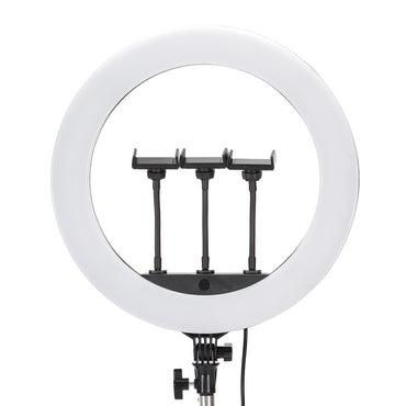 Jmary FM-18R Uzaktan Kumandalı 43cm Işıklı Telefon Tutucu Ring Light Siyah
