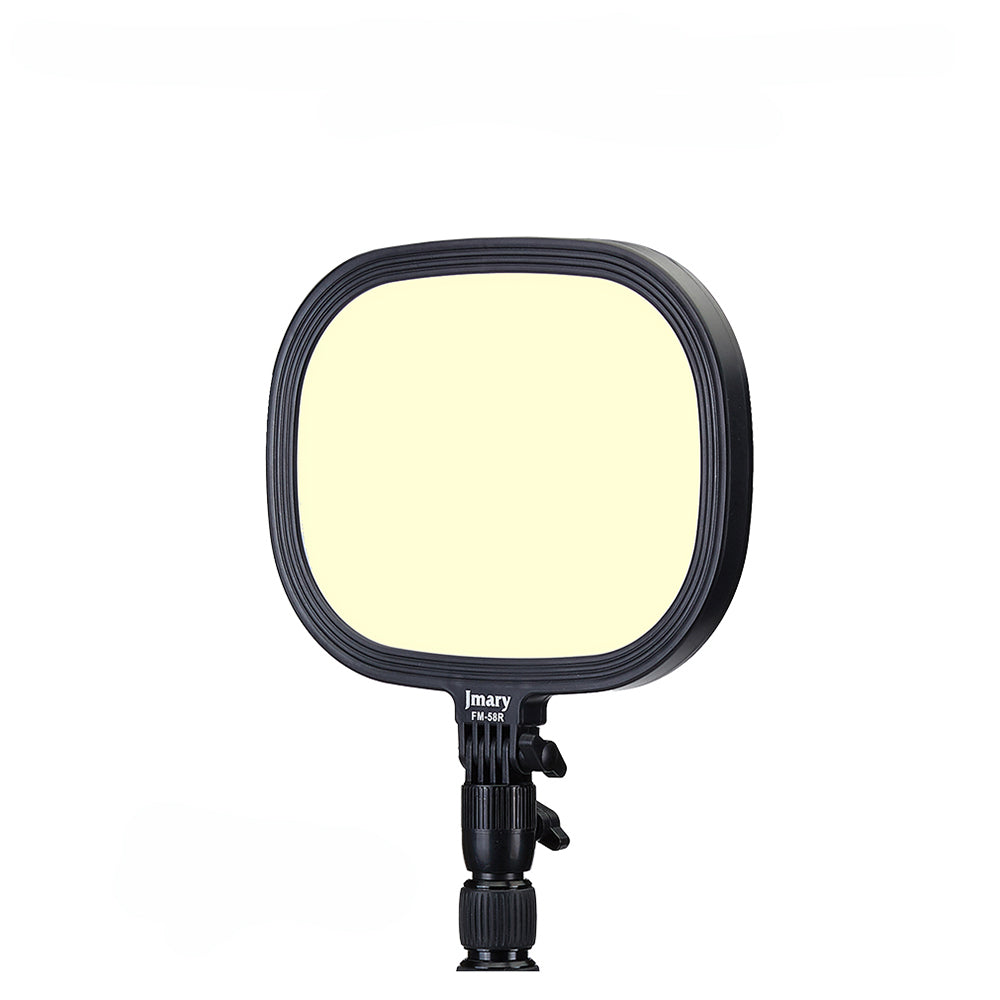 Jmary FM-58R Değiştirilebilir Ayaklı 9 inç LED Panel Aydınlatma Işığı Siyah