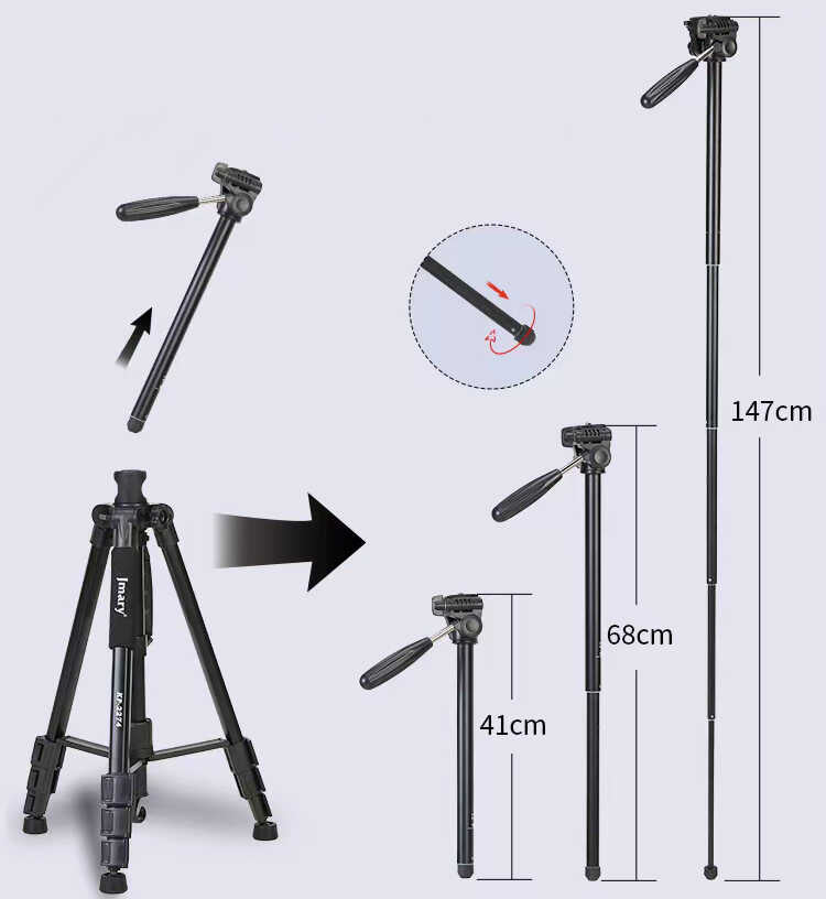 Jmary KP2274 Tripod Siyah