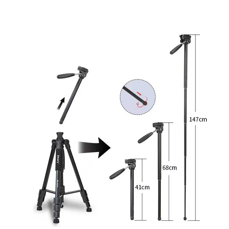 Jmary KP2274 Tripod Siyah