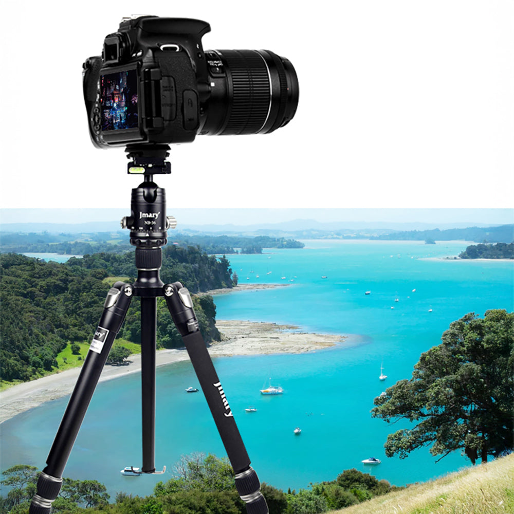 Jmary KT255+NB36 360 Derece Dönebilen Değiştirilebilir Başlıklı Tripod Siyah