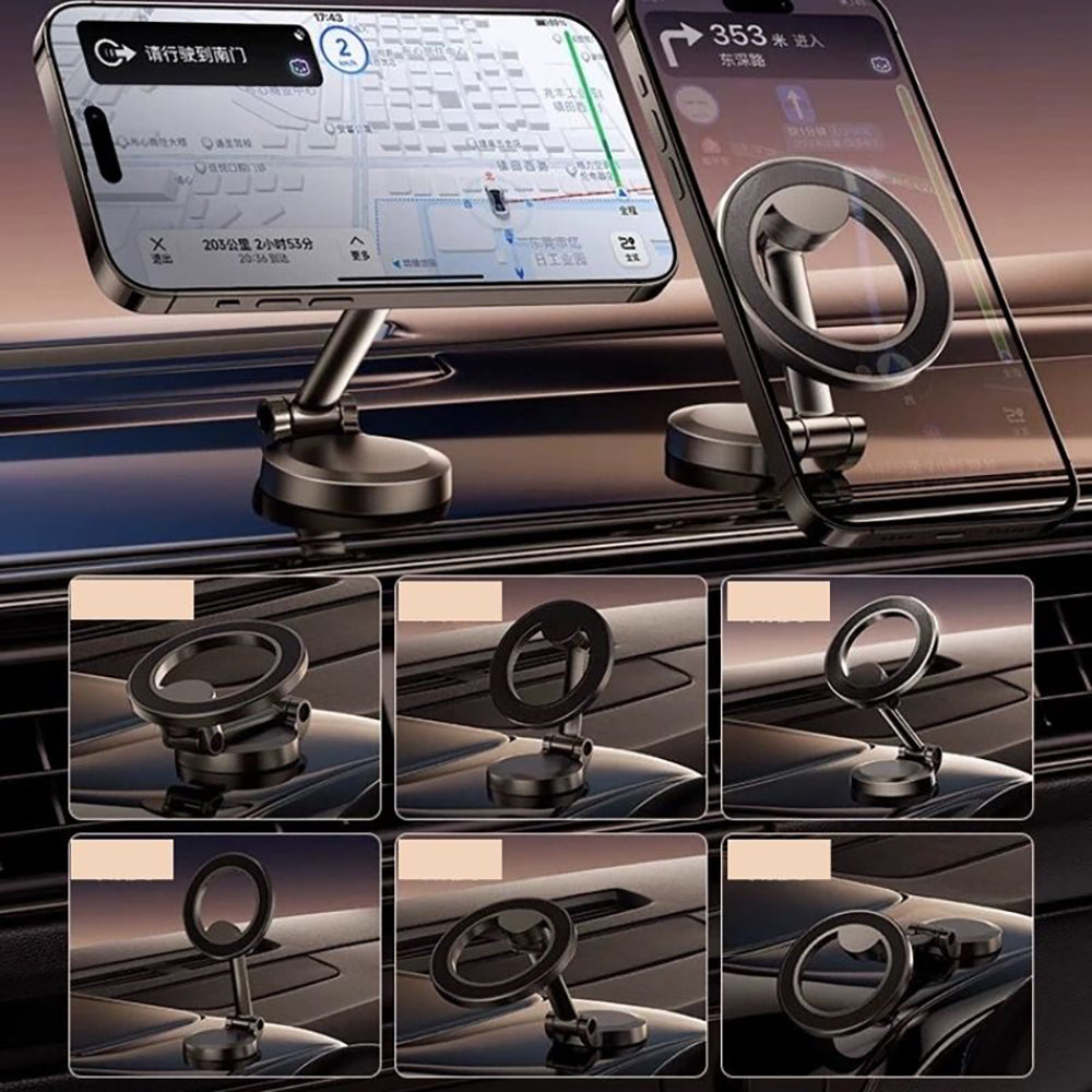 Jmary MH-79 360 Derece Dönebilen Düz Zemin Araç Telefon Tutucu Siyah