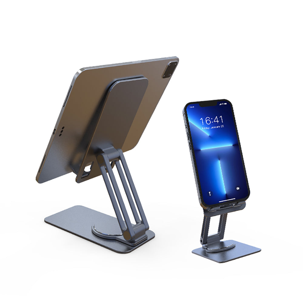 Jmary MK-60 Ayarlanabilir Katlanabilir 360 Derece Dönebilen Telefon ve Tablet Standı Gri