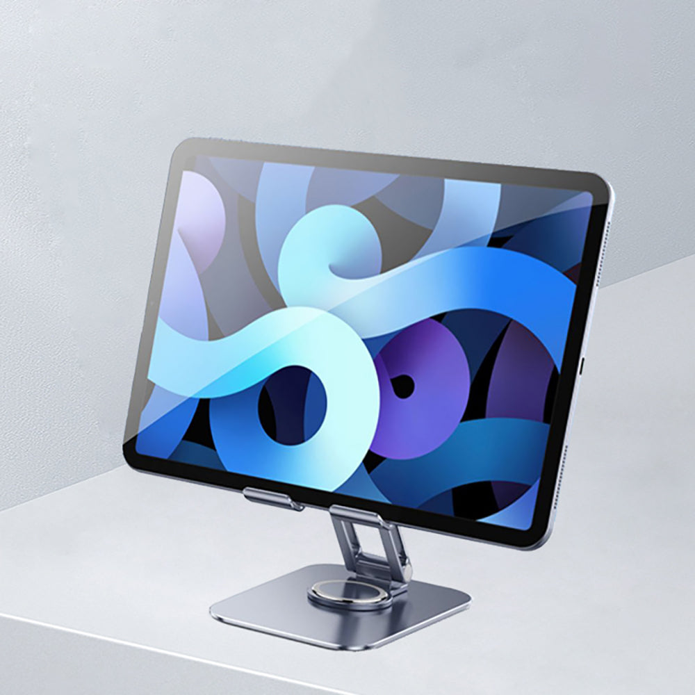 Jmary MK-61 Adjustable Foldable 360 Degree Rotating Phone and Tablet Stand Gray