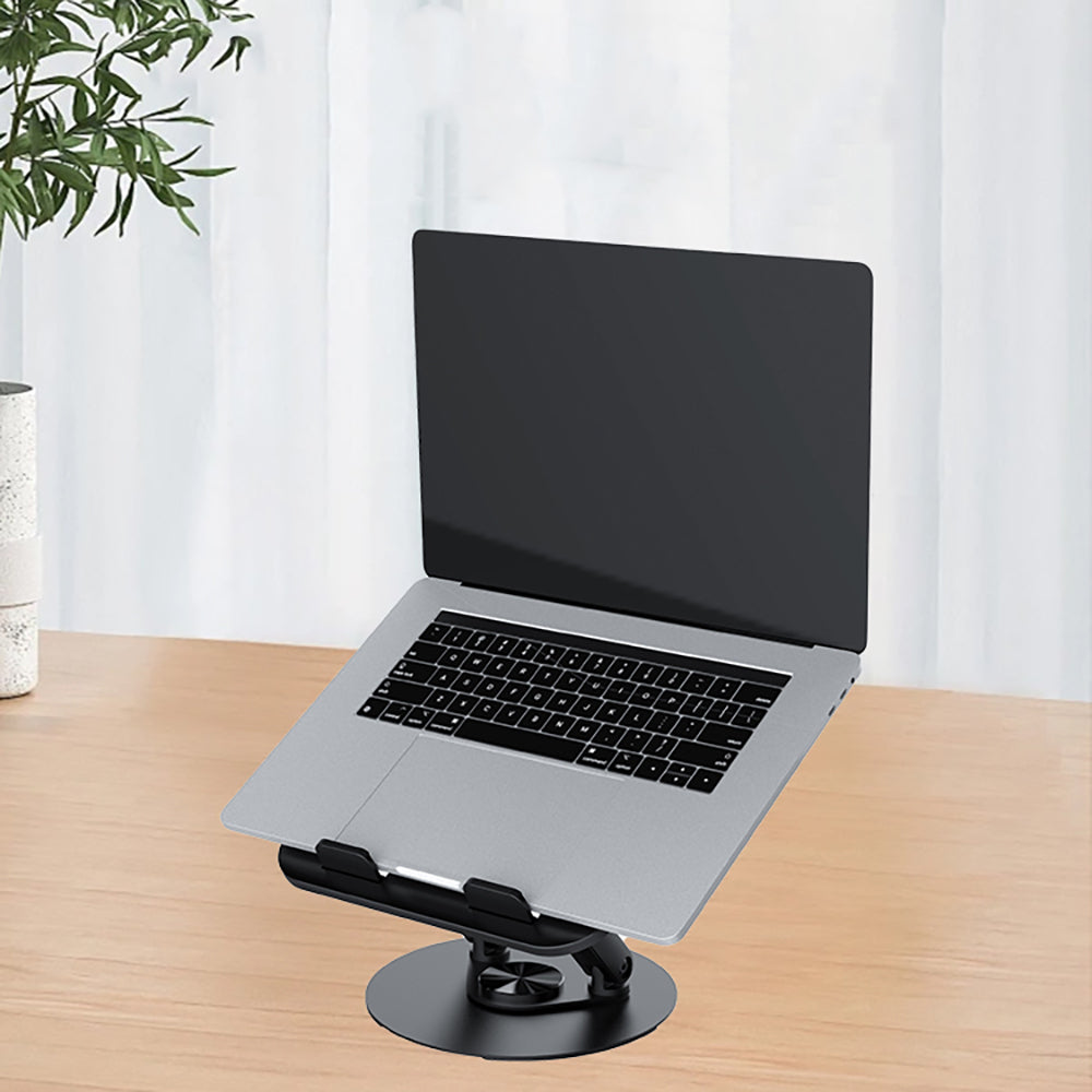 Jmary MK-85 360 Derece Ayarlanabilir Çok Fonksiyonlu Macbook Notebook Standı Siyah