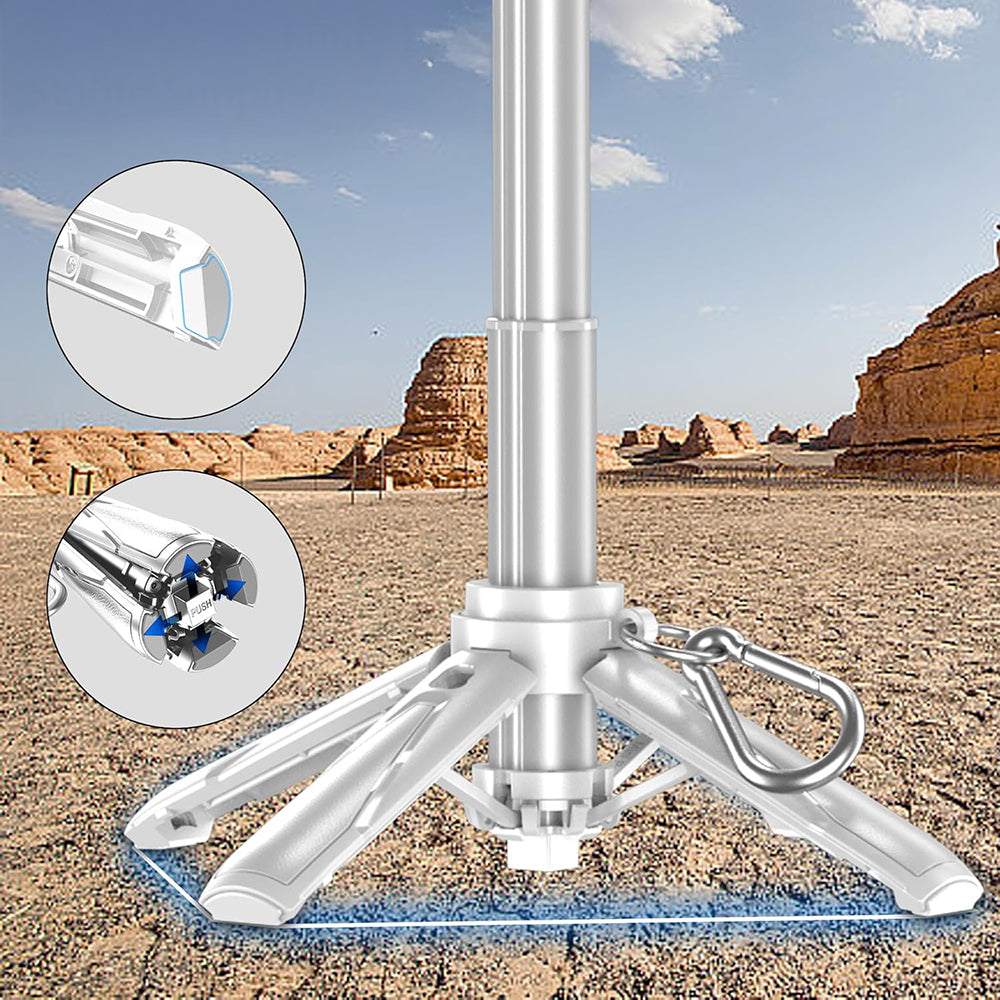 Jmary MT-18 360 Derece Dönebilen Kumandalı Selfie Çubuğu ve Tripod Beyaz