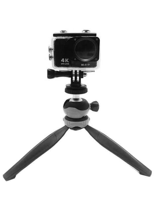 Jmary MT-20 Tripod 360 Derece Oynar Başlıklı Çok Yönlü Kısa Telefon Sabitleyici 16 cm Gri