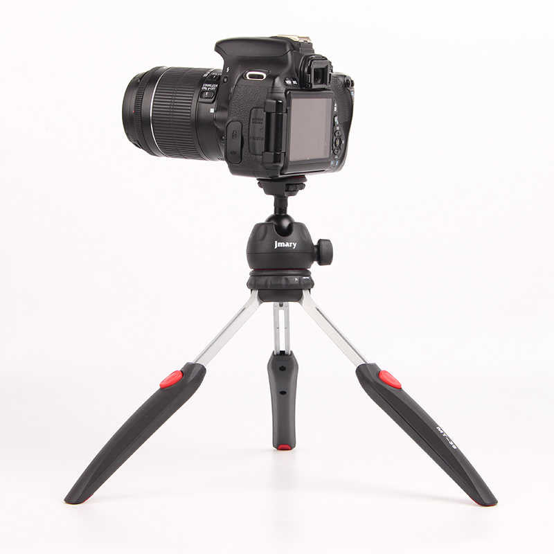 Jmary MT-35 Tripod 360 Derece Oynar Başlıklı Çok Yönlü Kısa Telefon Sabitleyici Siyah