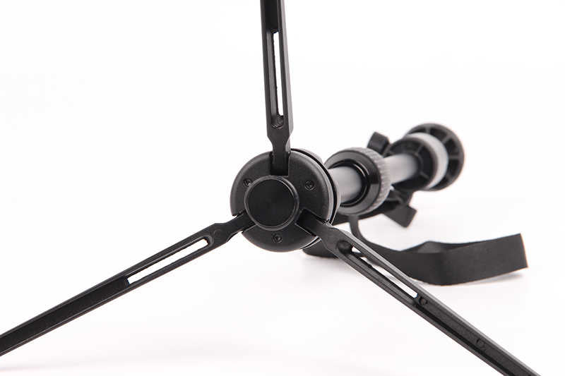 Jmary MT-68 Profesyonel Tripod 360 Derece Dönebilen Başlık 2 Kademeli Yükseklik 39.5 cm Siyah