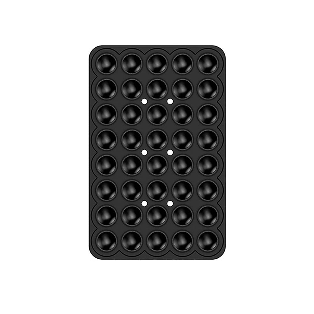 Square Kiss 01 Silicone Phone Holder Light Purple