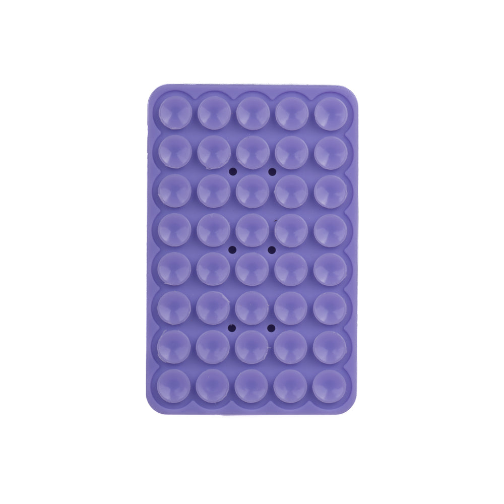 Square Kiss 01 Silicone Phone Holder Turquoise