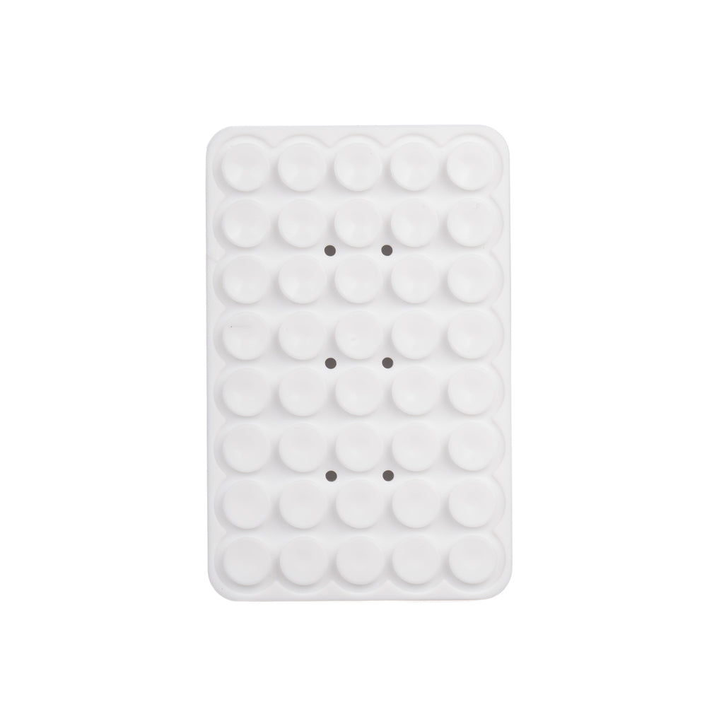 Square Kiss 01 Silicone Phone Holder Light Purple