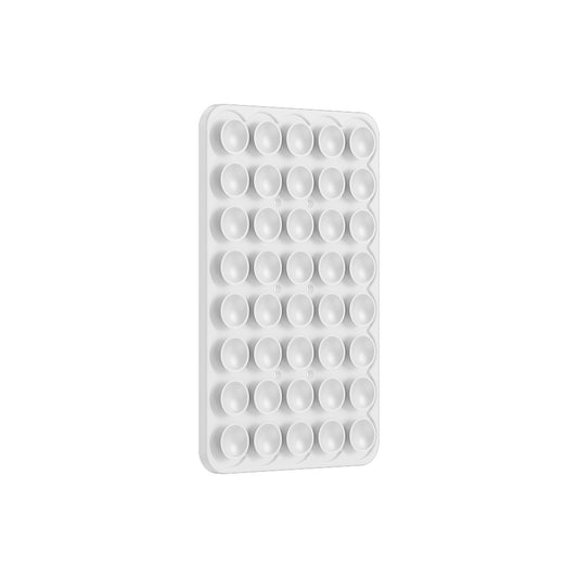 Square Kiss 01 Silicone Phone Holder White