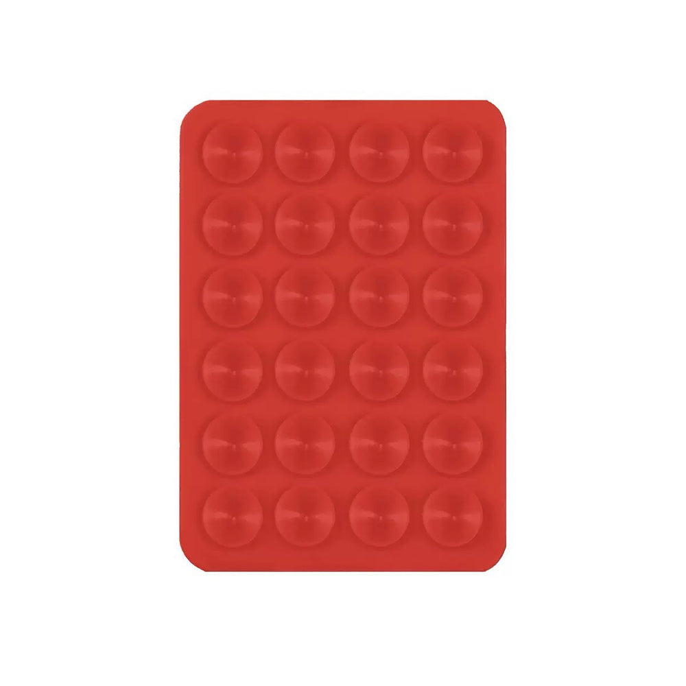 Square Kiss Silicone Holder Red
