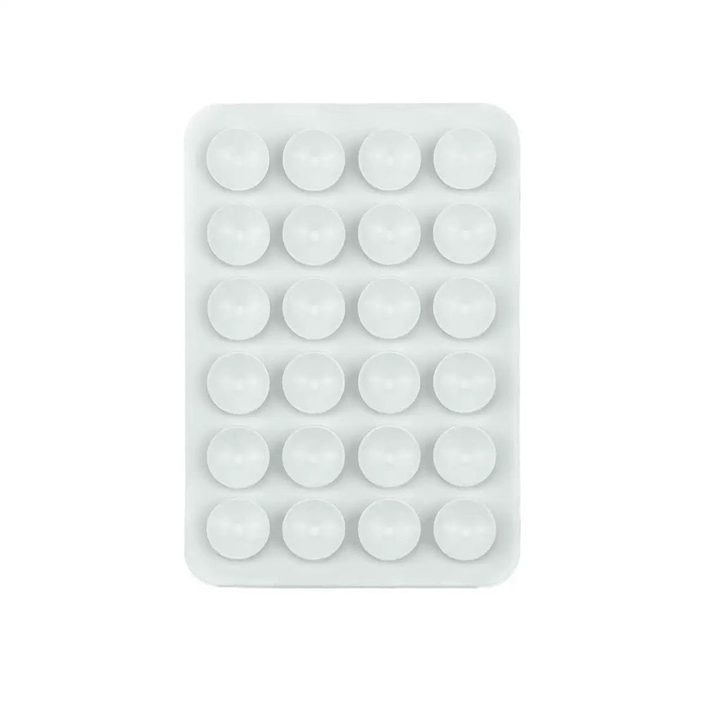 Square Kiss Silicone Holder White