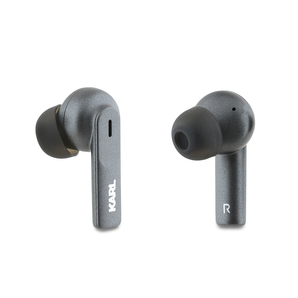 Karl Lagerfeld Original Licensed ANC/ENC Featured Printed Logo Bluetooth Headphones v5.4 Black
