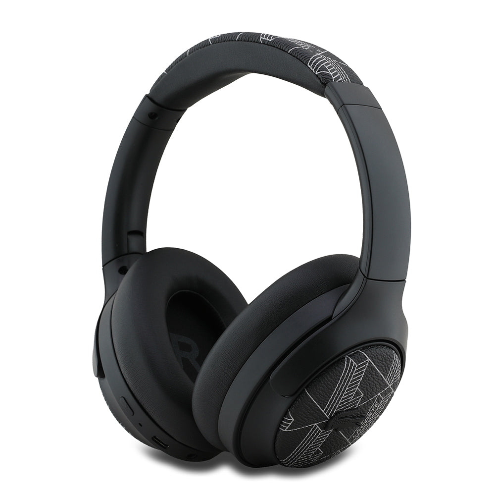 Lacoste Orjinal Lisanslı LH01 ANC Taşıma Çantalı Katlanabilir Kulak Üstü Bluetooth Kulaklık v5.4