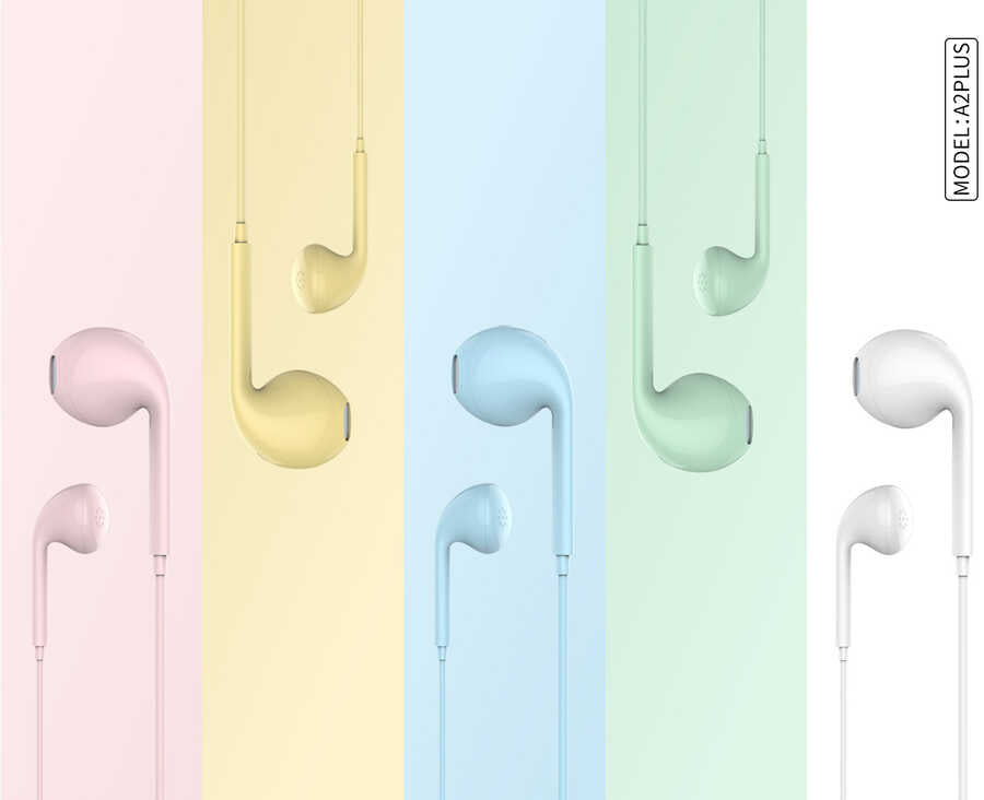 Lapas A2 Plus 3.5mm Headphones Blue