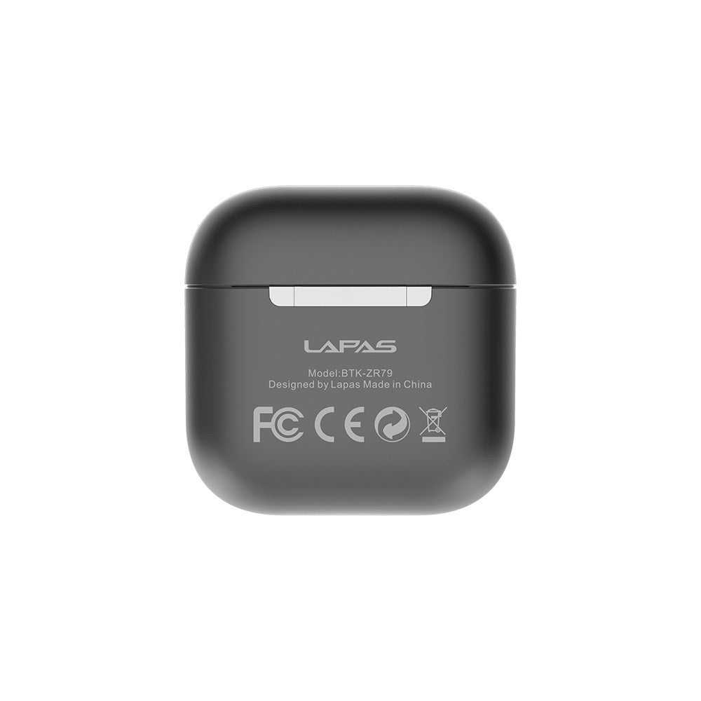 Lapas BTK-ZR79 TWS In-Ear Bluetooth v5.3 Headphones Black