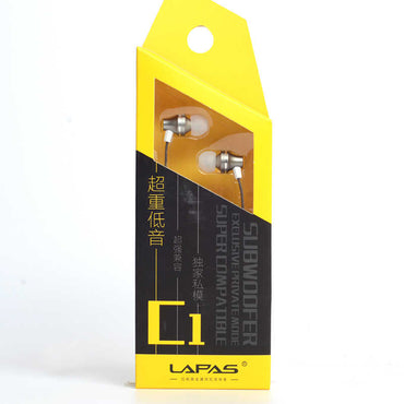 Lapas C1 3.5mm Kulaklık Beyaz