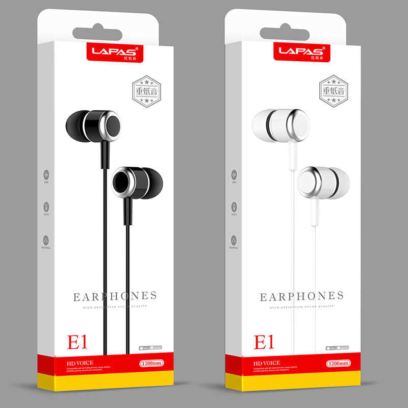 Lapas E1 3.5mm Kulaklık Beyaz
