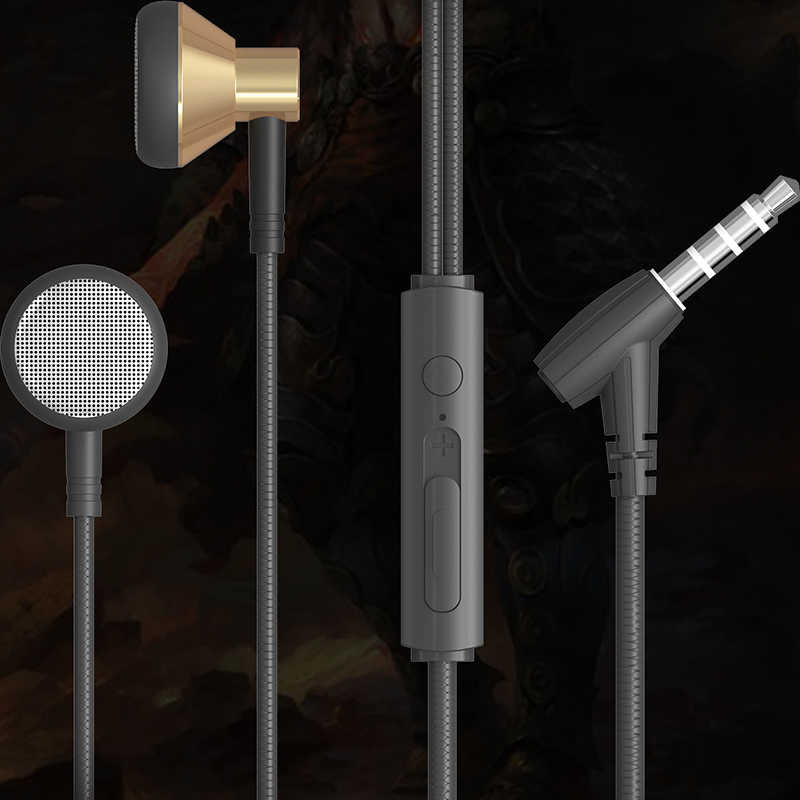 Lapas E8 3.5mm Headphones Gold