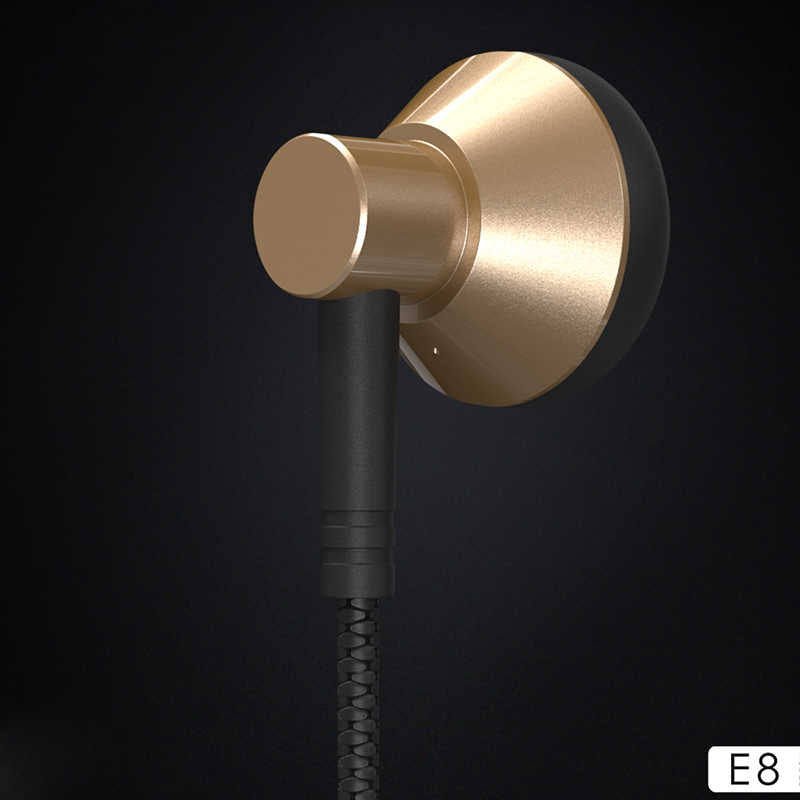 Lapas E8 3.5mm Headphones Gold