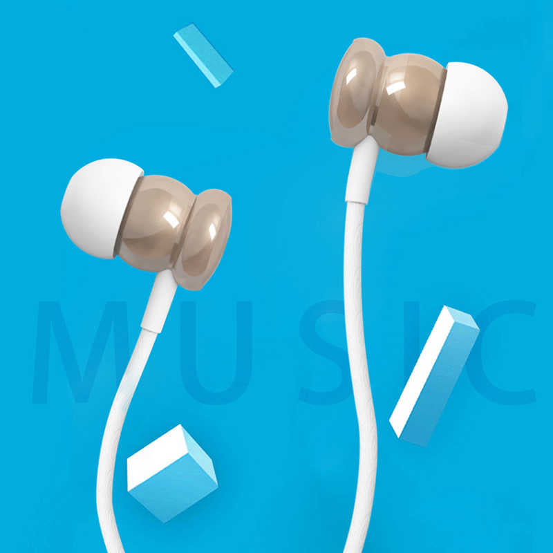 Lapas E9 3.5mm Headphones Gold