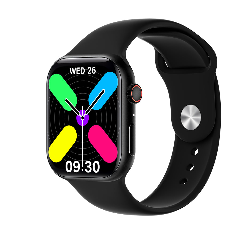 Lapas LW-02 iOS ve Android Uyumlu Amoled Ekranlı Akıllı Saat Siyah