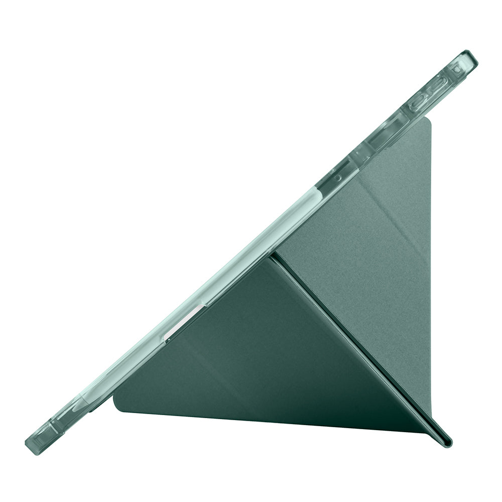 Lenovo Idea Tab Pro 12.7 TB-373FU Case Zore Tri Folding Stand Case with Pen Compartment Black